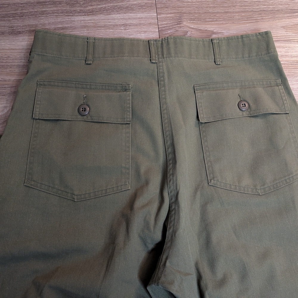 Vintage Military OG 107 Fatigue Pants Olive Green 36 - Picture 5 of 6